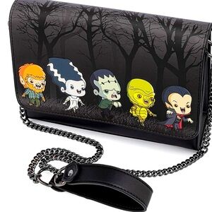 Loungefly Universal Monster Crossbody Bag NWOT
